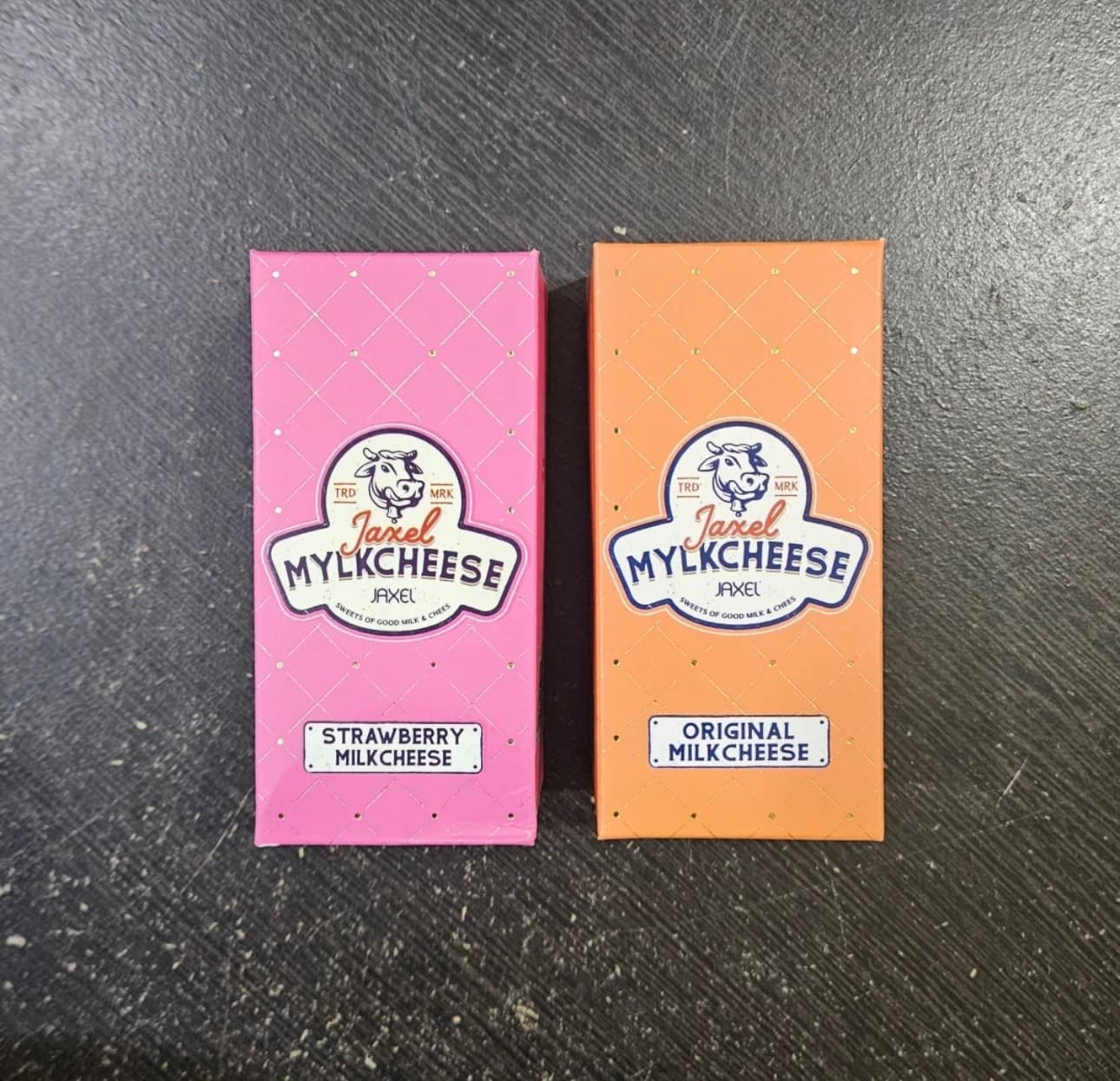 MYLKCHEESE ORIGINAL & MYLKCHEESE STRAWBERRY