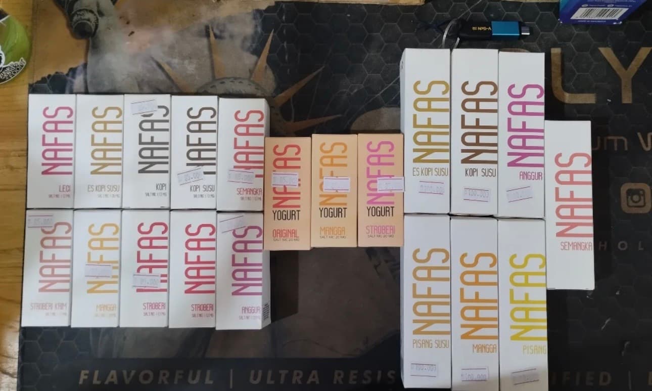 NAFAS SALT NIC & FREEBASE