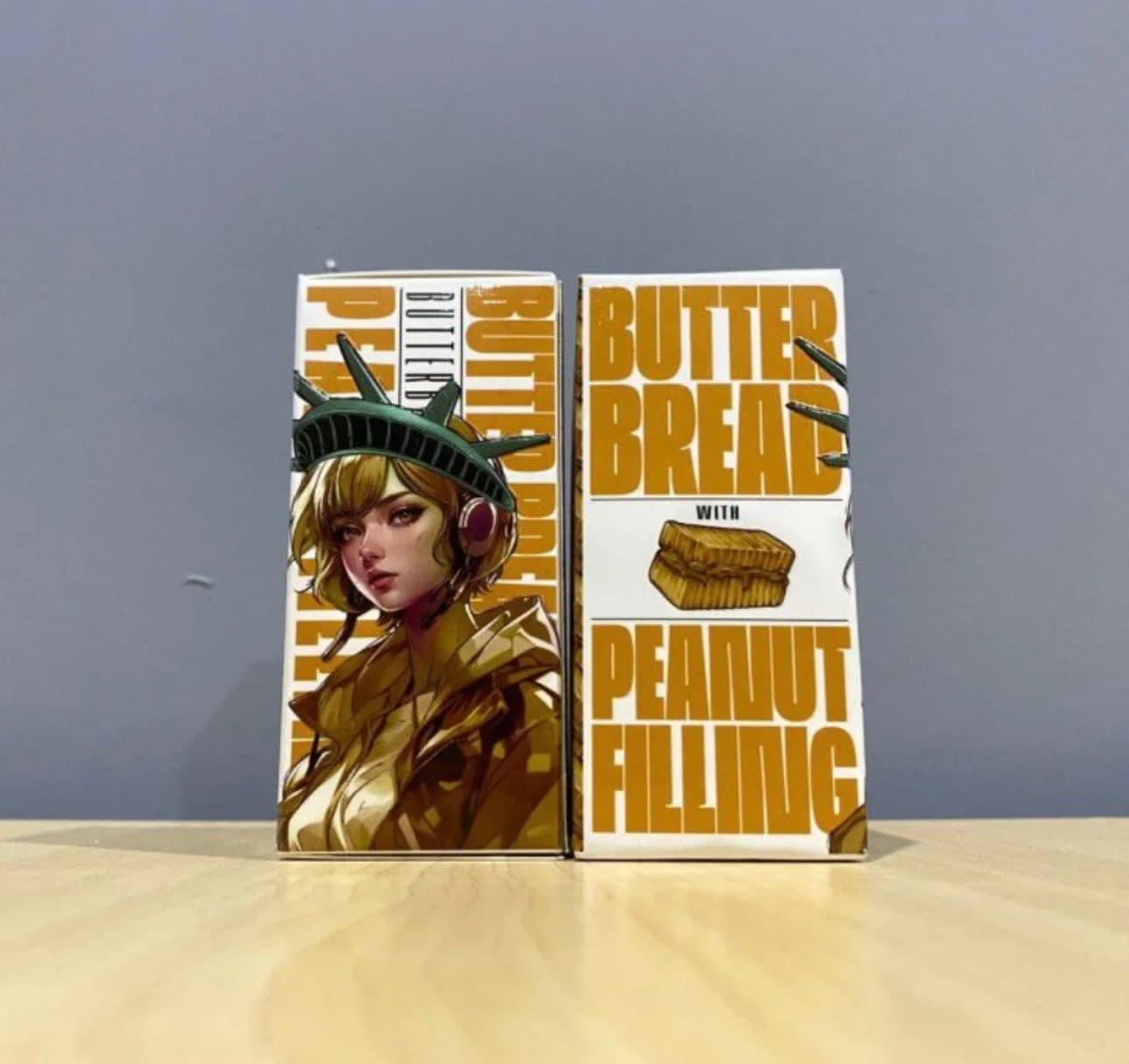 DRIP STATE BUTTER BREAD PEANUT FILLING